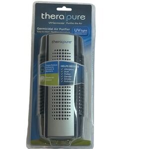 Therapure TPP50 UV Germicidal Air Purifier Envion Plug-In Permanent Filter Black